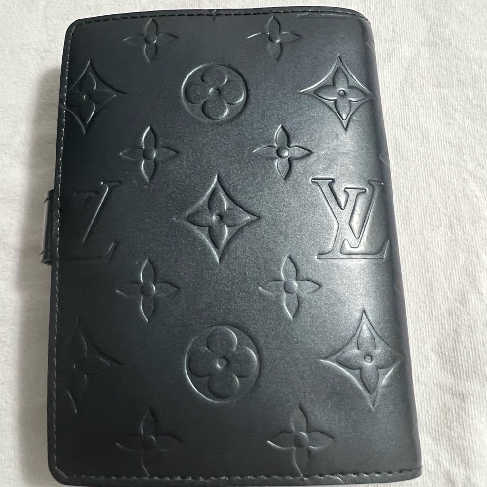 EUC Vintage Louis Vuitton Vernis Small Agenda in Navy Blue - Picture 3 of 7